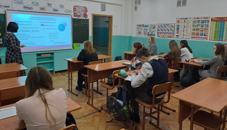 Встреча с представителями Лесосибиркого педагогического института.
